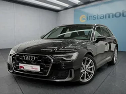 Schwarz Gebraucht 2024 Audi A6 S-Line Kombi | 57.599 €