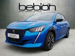 Blau Gebraucht 2020 Peugeot e-208 GT Kleinwagen | 15.880 € (Fairer Preis)