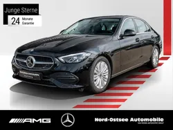 Metalliclack obsidianschwarz Gebraucht 2024 Mercedes C200 Avantgarde Limousine | 37.990 € (Fairer Preis)