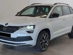 Moonweiss metallic Gebraucht 2022 Skoda Karoq SportLine SUV | 31.580 € (Fairer Preis)