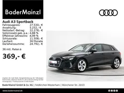 Mythosschwarz metallic (metallic) Gebraucht 2021 Audi A3 Sportback S-Line Limousine | 26.930 € (Fairer Preis)