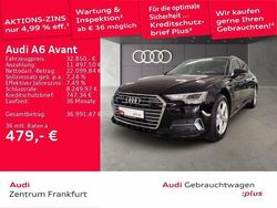 Brillantschwarz Gebraucht 2022 Audi A6 Sport Kombi | 32.850 € (Guter Preis)