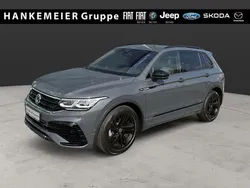 Grau Gebraucht 2021 VW Tiguan R-line SUV | 30.890 € (Fairer Preis)