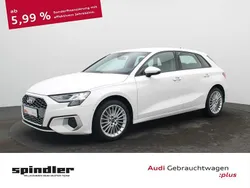 Weiß Gebraucht 2021 Audi A3 Sportback Advanced Plus Limousine | 23.480 € (Fairer Preis)