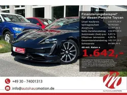 Schwarz Gebraucht 2024 Porsche Taycan Turbo Chrono Limousine | 119.970 € (Superpreis)