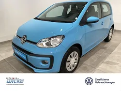 Blau Gebraucht 2021 VW up! Basis Kleinwagen | 9.890 € (Fairer Preis)