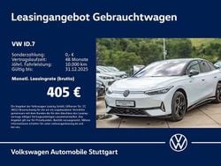 Gletscherweiß metallic/schwarz Gebraucht 2024 VW ID.7 GTX Limousine | 46.730 € (Fairer Preis)