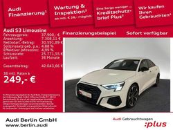 Ibisweiß Gebraucht 2022 Audi S3 Ambiente Limousine | 37.900 € (Fairer Preis)