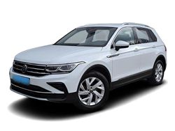 Weiss Gebraucht 2022 VW Tiguan Elegance SUV | 35.949 € (Teuer)