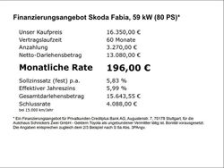 Schwarz Gebraucht 2023 Skoda Fabia Ambition Kleinwagen | 16.350 € (Fairer Preis)