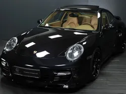 Basaltschwarzmetallic Gebraucht 2006 Porsche 997 Turbo Performance Package Coupé | 99.500 €