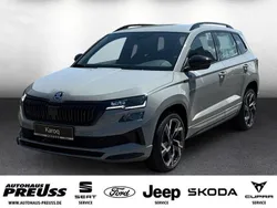 Steelgrau Neu 2025 Skoda Karoq SportLine SUV | 40.995 € (Teuer)