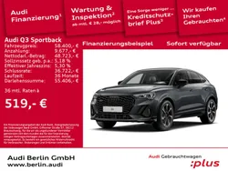 Daytonagrau perleffekt Gebraucht 2024 Audi Q3 Sportback S-Line SUV | 58.400 € (Fairer Preis)