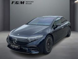 Metalliclack nautikblau Gebraucht 2023 Mercedes EQS450+ AMG line Limousine | 74.390 €