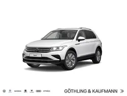 Pure white Gebraucht 2022 VW Tiguan Elegance SUV | 31.930 € (Guter Preis)