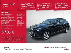 Mythosschwarz metallic Gebraucht 2024 Audi Q3 Advanced SUV | 37.450 € (Fairer Preis)