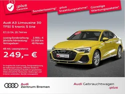Pythongelb metallic Gebraucht 2024 Audi A3 S-Line Limousine | 32.660 €