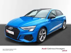Blau Gebraucht 2022 Audi A3 Sportback S-Line Limousine | 28.989 € (Fairer Preis)