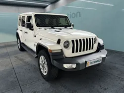 Weiß Gebraucht 2022 Jeep Wrangler Sahara SUV | 51.150 € (Fairer Preis)