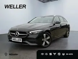 Schwarz Gebraucht 2022 Mercedes C220 Avantgarde Kombi | 32.480 € (Guter Preis)