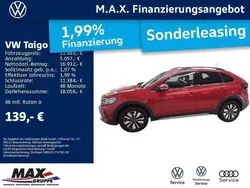 Kings red metallic (metallic) Gebraucht 2024 VW Taigo Move SUV | 21.989 € (Guter Preis)