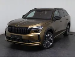 Gold, bronx gold metallic (p4) Neu 2025 Skoda Kodiaq SportLine SUV | 49.479 € (Guter Preis)