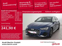 Ascariblau metallic Gebraucht 2025 Audi S3 Ambiente Limousine | 53.500 € (Teuer)