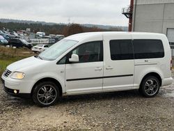 Weiß Gebraucht 2008 VW Caddy Maxi Life Life Van / Kleinbus | 3.950 € (Superpreis)