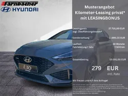Shadow grey / sol Neu 2024 Hyundai i30 N Line Limousine | 29.490 € (Fairer Preis)