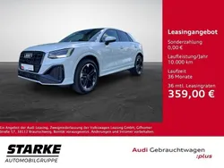 Weiß (gletscherweiß metallic) Gebraucht 2024 Audi Q2 S-Line SUV | 30.850 € (Guter Preis)