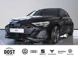 Schwarz Gebraucht 2022 Audi A3 Sportback S-Line Limousine | 45.790 €
