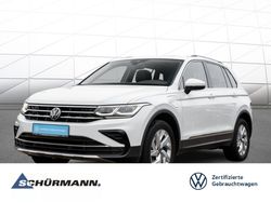 Pure white Gebraucht 2022 VW Tiguan Elegance SUV | 28.888 € (Guter Preis)