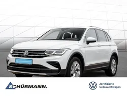 Pure white Gebraucht 2022 VW Tiguan Elegance SUV | 28.888 € (Superpreis)