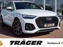 Gletscherweiss metallic Gebraucht 2022 Audi Q5 Sportback S-Line SUV | 46.900 € (Guter Preis)
