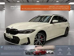 Weiß Gebraucht 2024 BMW 330e M Sport Kombi | 52.780 € (Teuer)