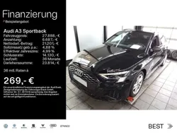 Mythosschwarz metallic Gebraucht 2021 Audi A3 Sportback e-tron Ambiente Limousine | 27.888 € (Etwas zu teuer)