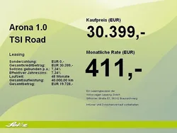 Schwarz Neu 2025 Seat Arona SUV | 30.399 € (Teuer)