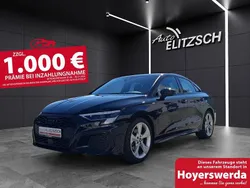 Mythosschwarz metallic Gebraucht 2022 Audi A3 S-Line Limousine | 36.450 €