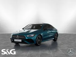 Metalliclack hyperblau Gebraucht 2024 Mercedes CLA200 AMG line Coupé | 39.490 € (Teuer)
