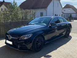 Schwarz Gebraucht 2021 Mercedes C220 AMG line Limousine | 27.500 € (Fairer Preis)