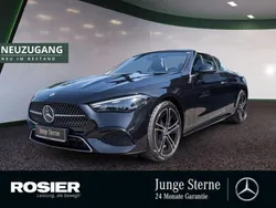 Schwarz / obsidianschwarz (metallic) Gebraucht 2024 Mercedes 200 Avantgarde Cabrio | 58.249 €