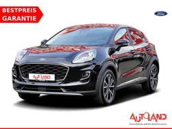Obsidianschwarz metallic (metallic) Gebraucht 2022 Ford Puma Titanium SUV | 19.950 € (Fairer Preis)