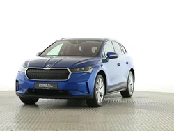 Raceblau Gebraucht 2021 Skoda Enyaq iV SUV | 27.930 € (Fairer Preis)