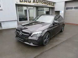 Schwarz Gebraucht 2021 Mercedes C220 AMG Limousine | 27.990 € (Superpreis)