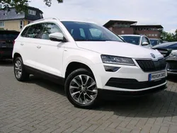 Weiß Gebraucht 2021 Skoda Karoq Clever SUV | 26.980 € (Superpreis)
