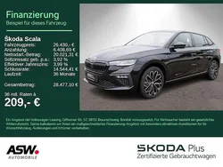 Schwarzmagic perleffekt Gebraucht 2024 Skoda Scala Selection Kleinwagen | 26.430 € (Teuer)