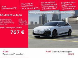 Gletscherweiß metallic Gebraucht 2025 Audi A6 e-tron Ambiente Kombi | 72.850 € (Teuer)