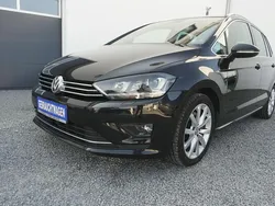 Schwarz Gebraucht 2015 VW Golf Sportsvan Highline Van / Kleinbus | 11.900 € (Guter Preis)