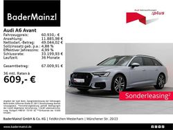 Florettsilber metallic Gebraucht 2024 Audi A6 S-Line Kombi | 55.950 € (Etwas zu teuer)
