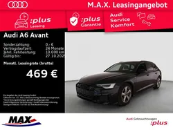 Mythosschwarz metallic Gebraucht 2025 Audi A6 S-Line Kombi | 55.699 € (Guter Preis)